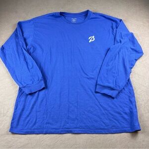 Peloton Blue Long Sleeve Shirt